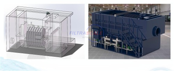 纖維轉(zhuǎn)盤濾池結(jié)構(gòu)